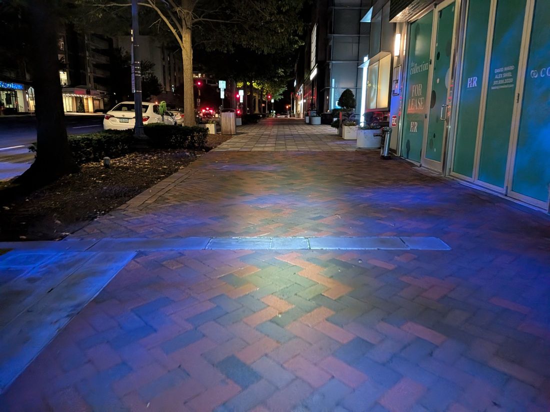 Wisconsin Avenue brick, Friendship Heights, on the Oct 14 scout